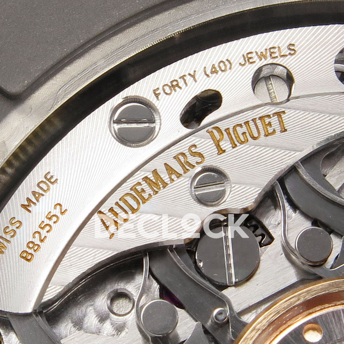 Audemars Piguet Royal Oak Offshore 42 26238TI.OO.A056CA.01 Titanium Green OCTA SA4404 Free Sprung replica - movement engraving