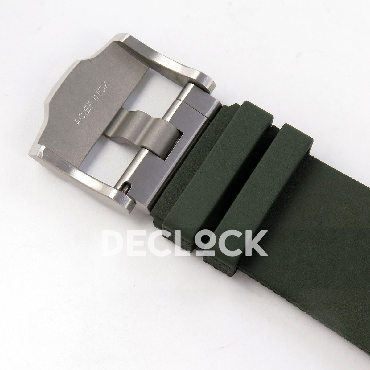Audemars Piguet Royal Oak Offshore 42 26238TI.OO.A056CA.01 Titanium Green OCTA SA4404 Free Sprung replica - buckle underside