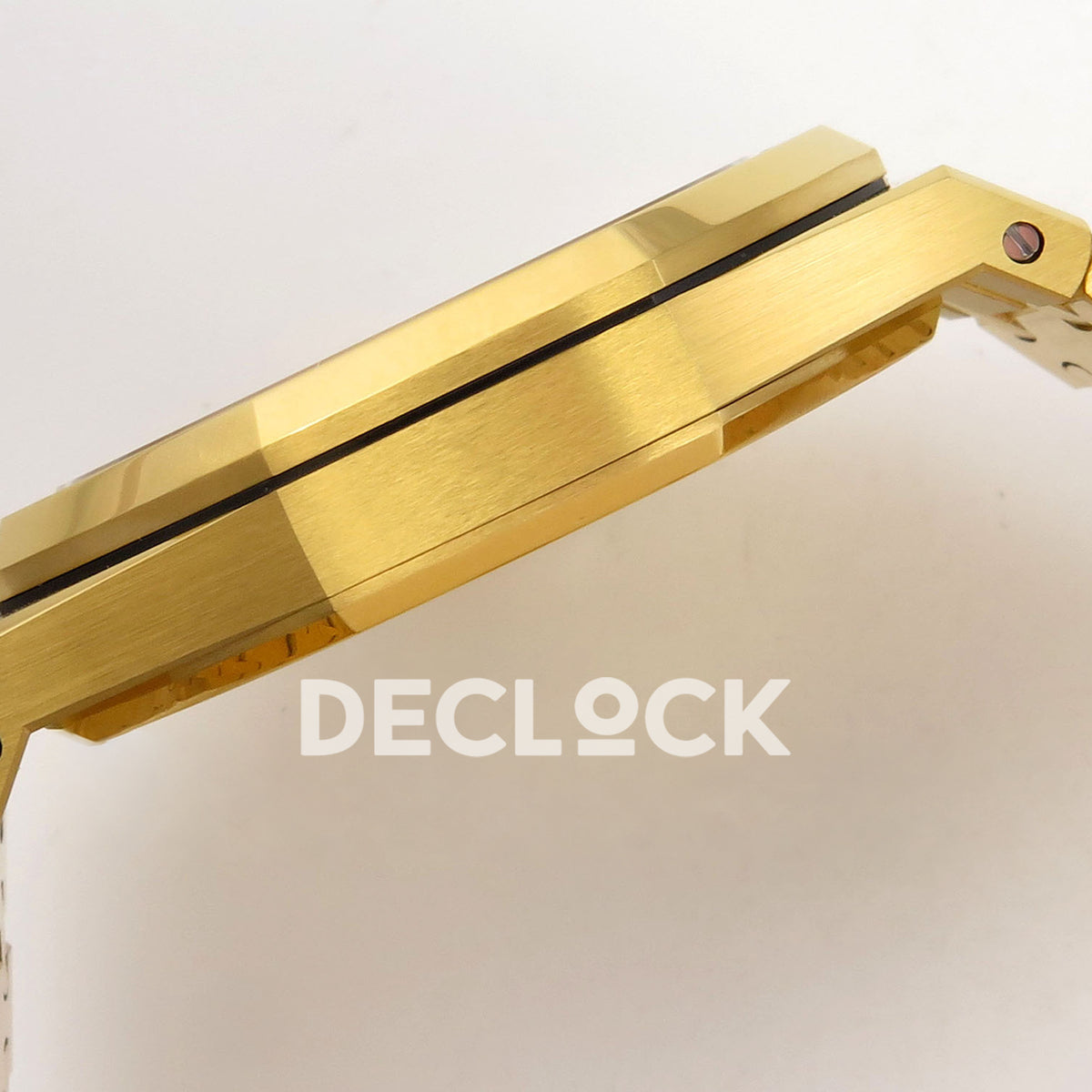 Audemars Piguet Royal Oak Openworked 15407BA DDF replica - brushed case profile and original screws