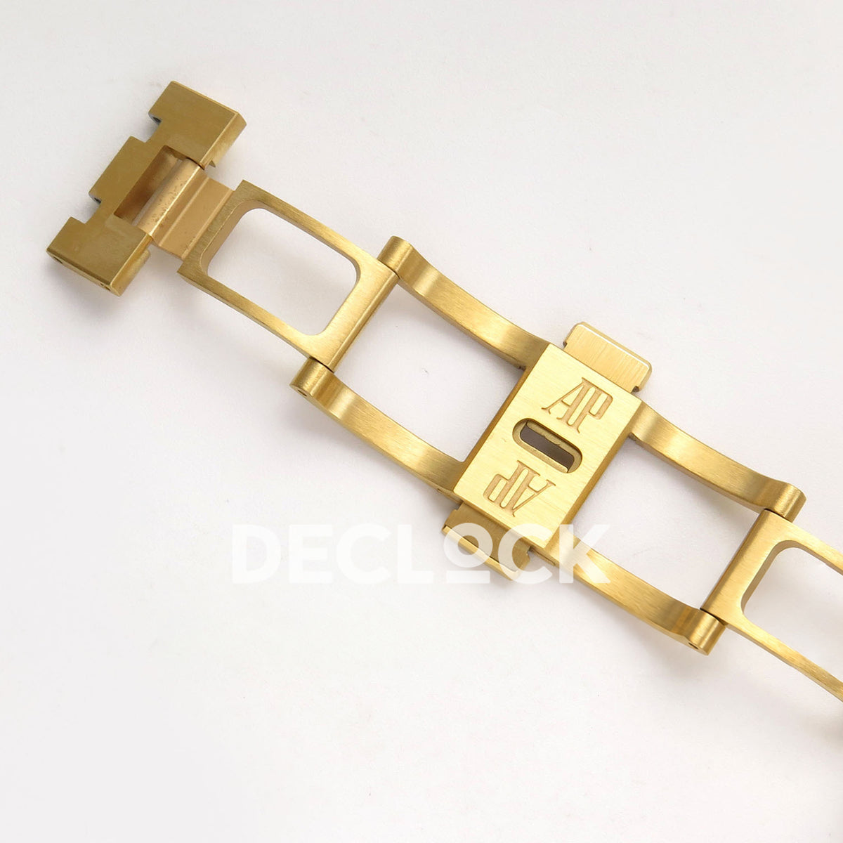 Audemars Piguet Royal Oak Openworked 15407BA DDF replica - double folding clasp and bracelet