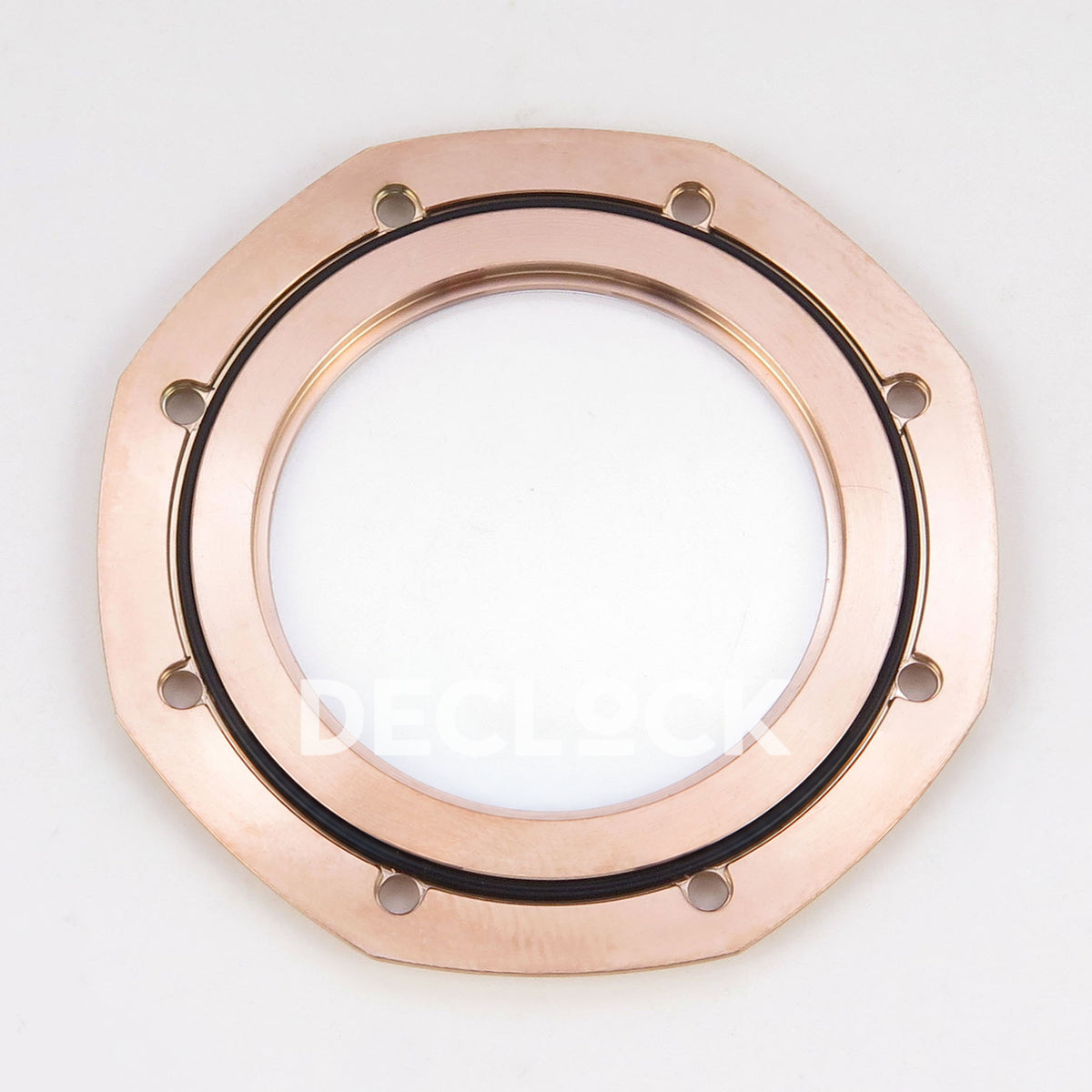 Audemars Piguet Royal Oak Openworked 15407OR DDF replica - inside transparent caseback ring and original black gasket