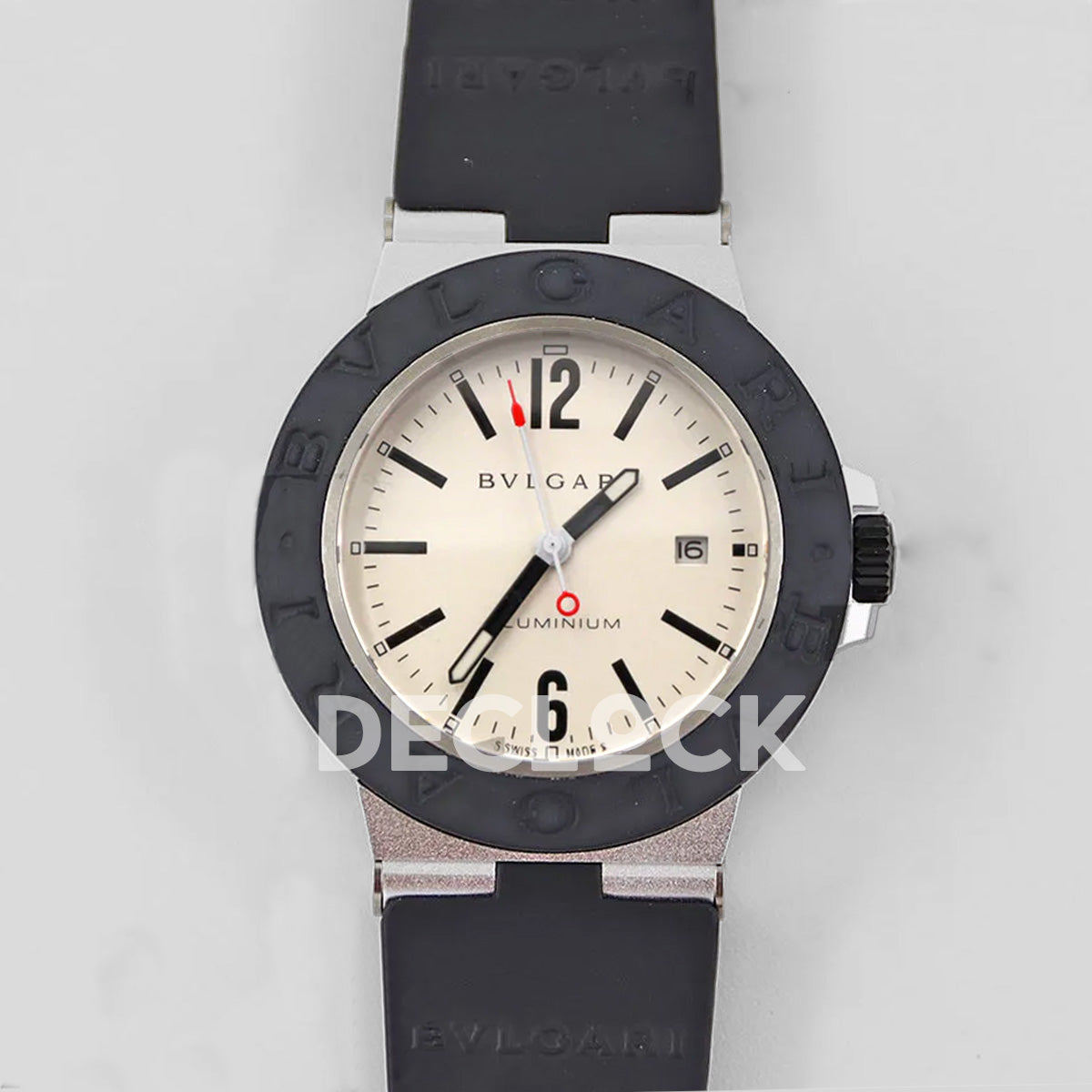 BVG0077A – Aluminum Watch AL/RU Cream/Stk SW300