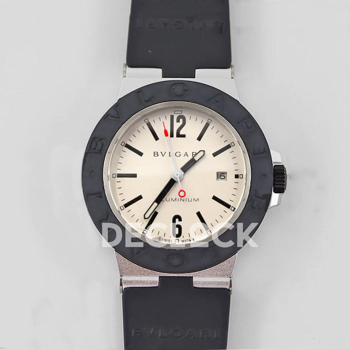 BVG0077A – Aluminum Watch AL/RU Cream/Stk SW300