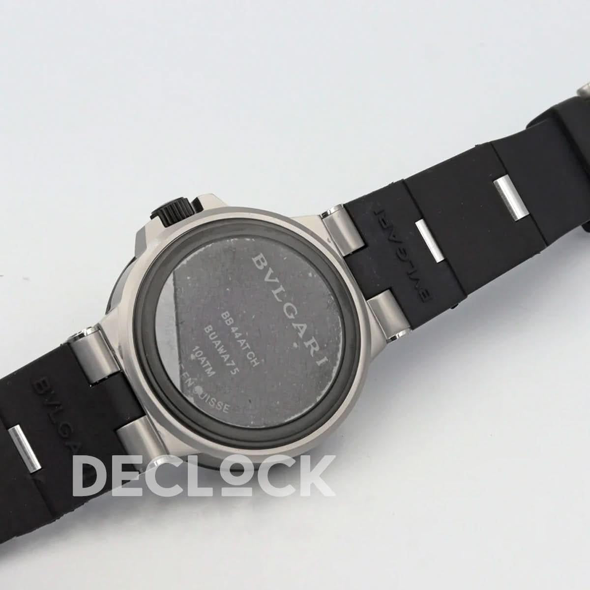 Replica Bvlgari BVG0077A – Aluminum Watch AL/RU Cream/Stk SW300 |  Declock.