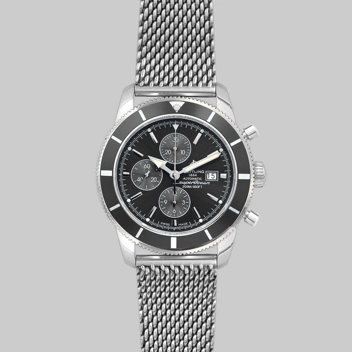 Breitling Superocean Heritage Chronograph 46mm Black Dial