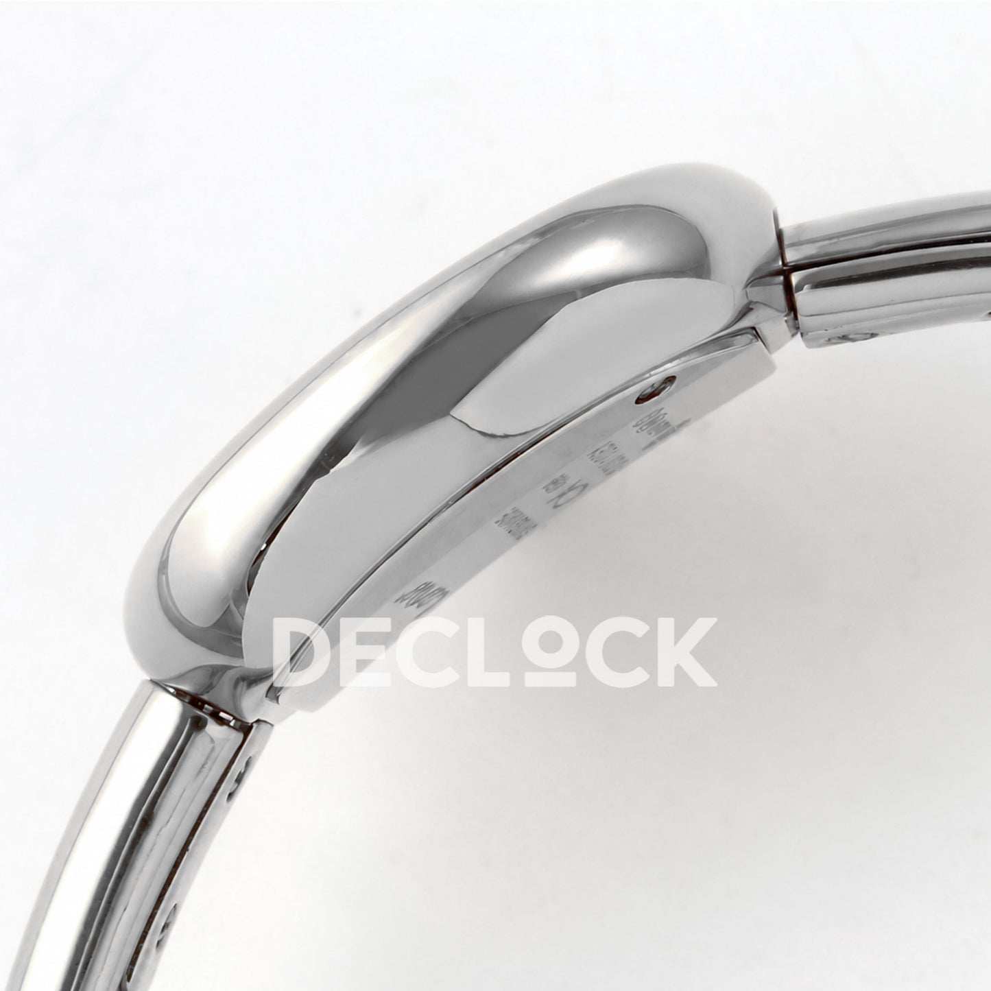 Cartier Baignoire White Gold Plated Bangle Size 17 BLSF Swiss Quartz