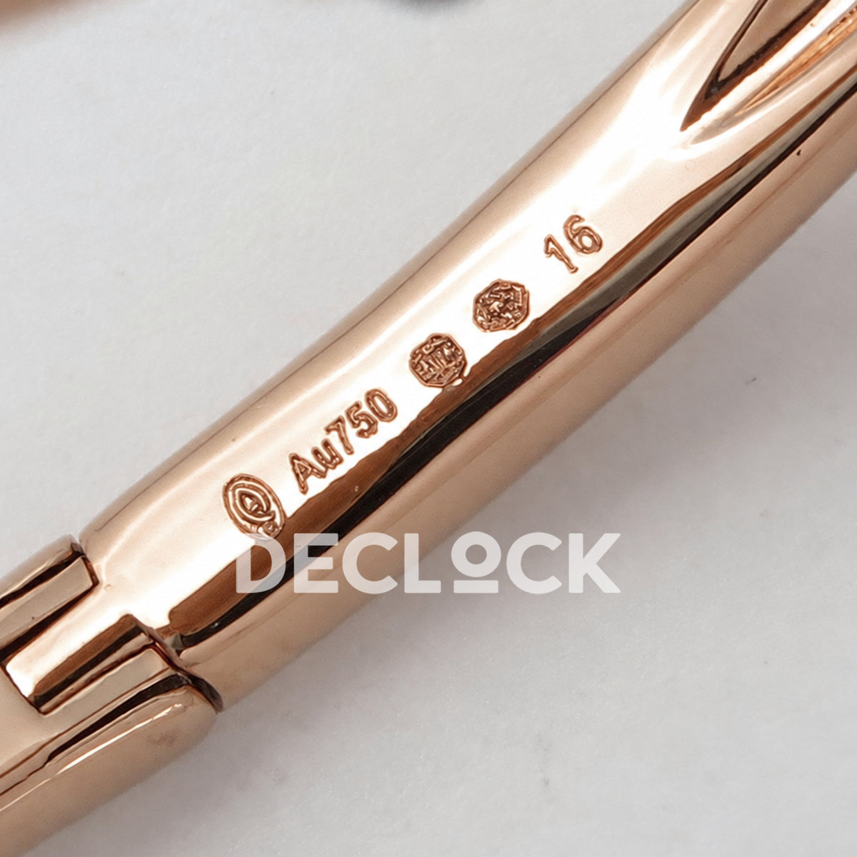 Cartier Baignoire Rose Gold Plated Bangle Size 16 BLSF Swiss Quartz