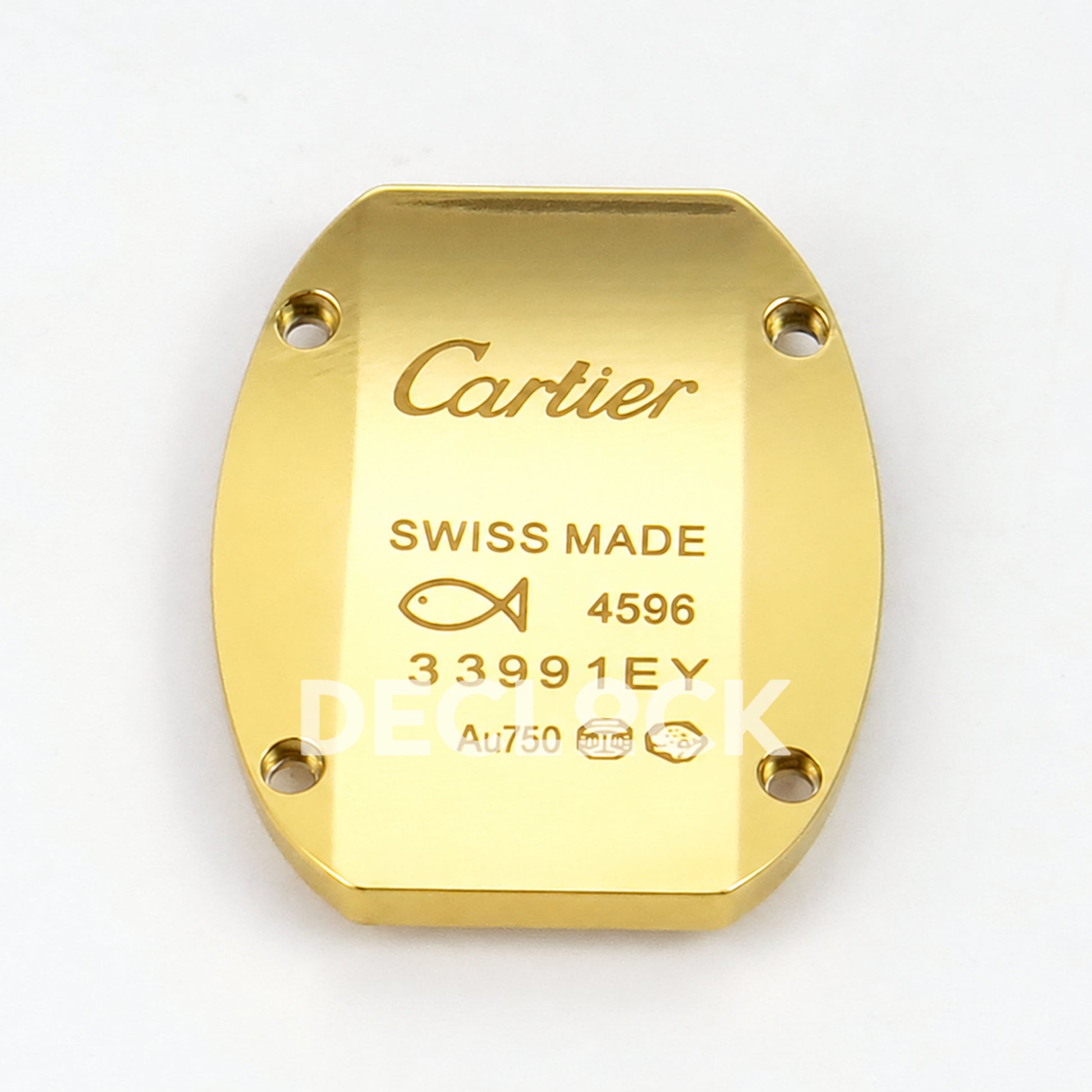 Cartier Baignoire Yellow Gold Plated Bangle Size 16 BLSF Swiss Quartz