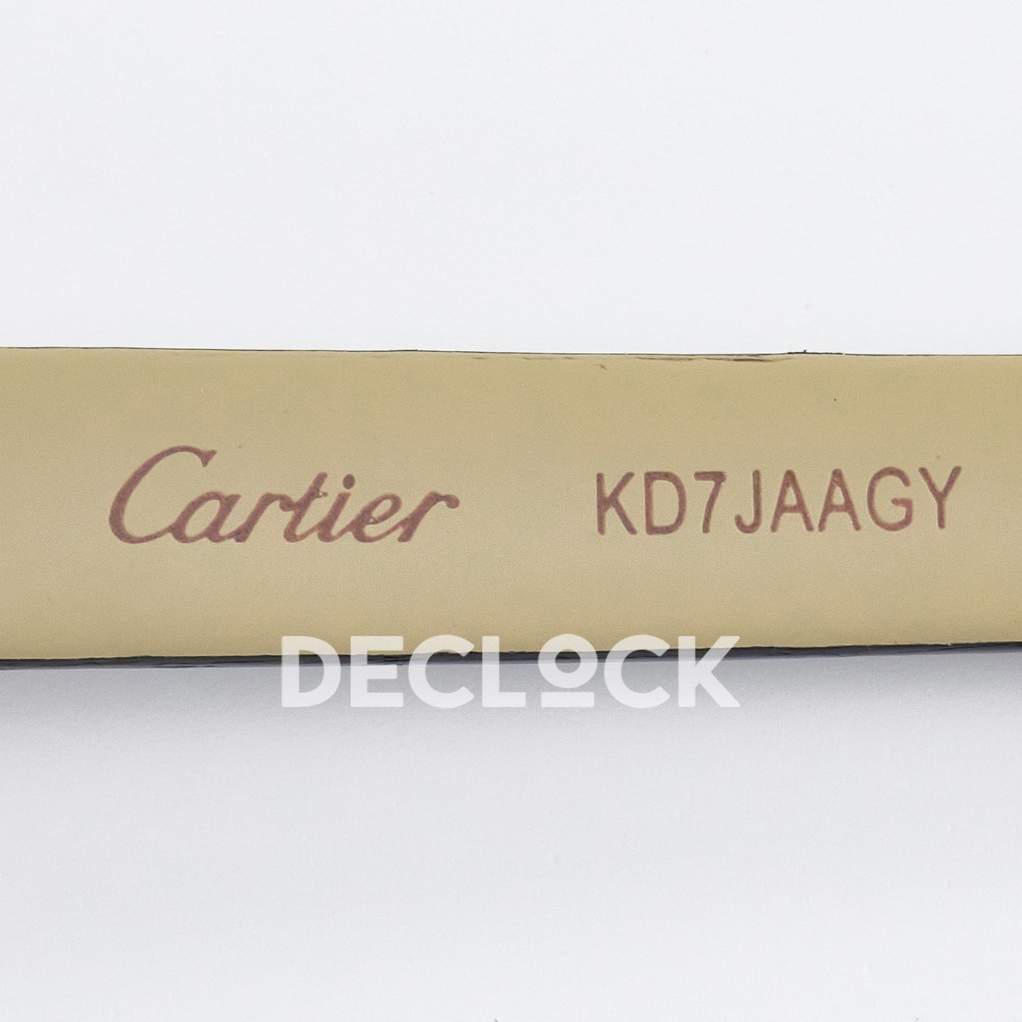 Cartier Baignoire Yellow Gold Plated 31x23mm Black Leather DRF Swiss Quartz