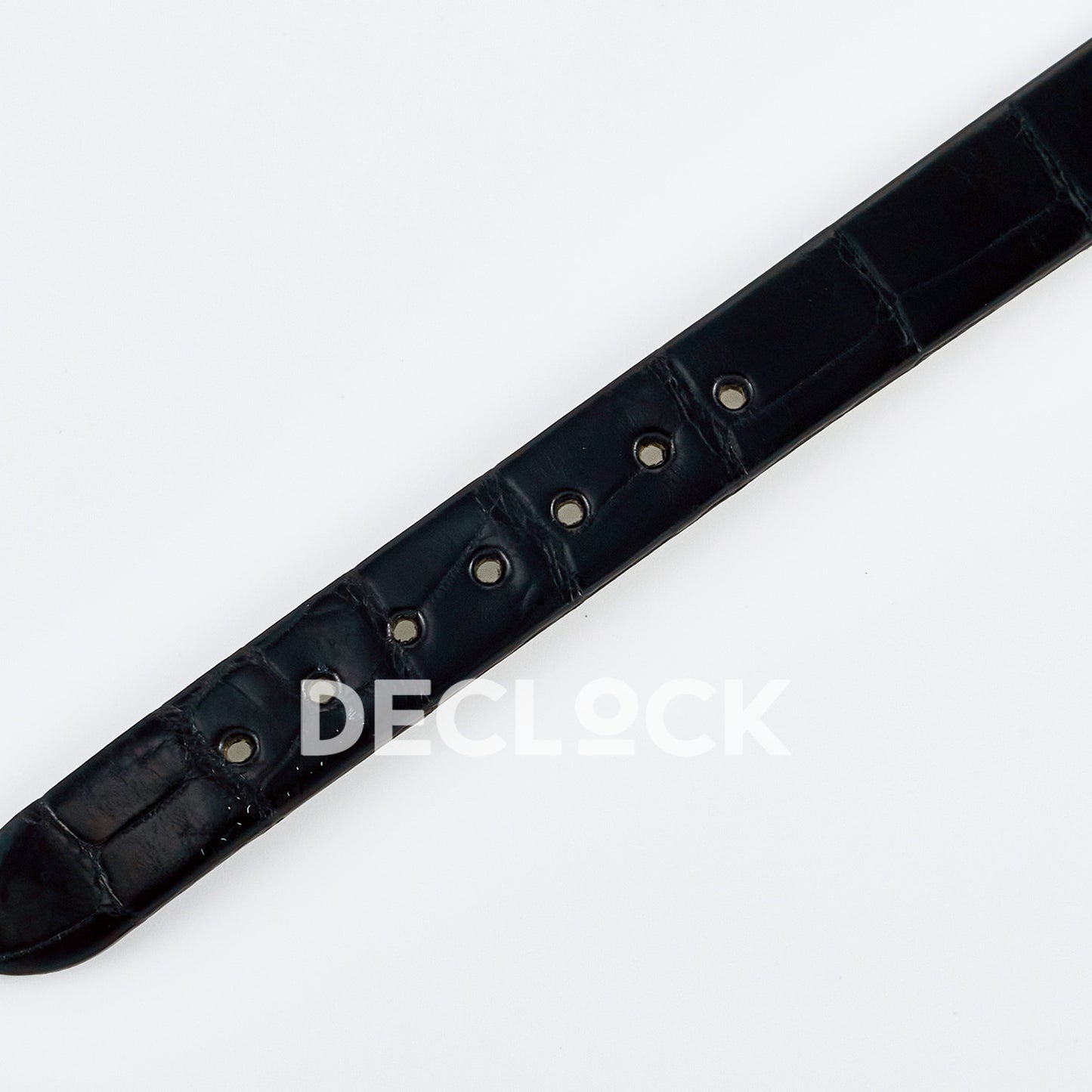 Cartier Baignoire Yellow Gold Plated 31x23mm Black Leather DRF Swiss Quartz