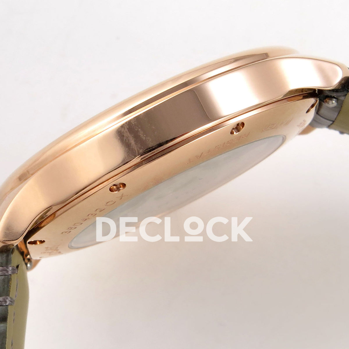 Cartier Ronde Louis 40mm White Dial, Green Leather, 40MM BSF replica - product view 09