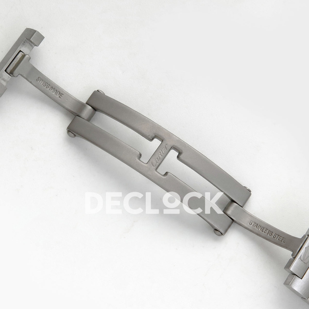 Cartier Santos Small Silver Dial, Steel/Yellow Gold Bracelet, 27MM DRF replica - product view 16