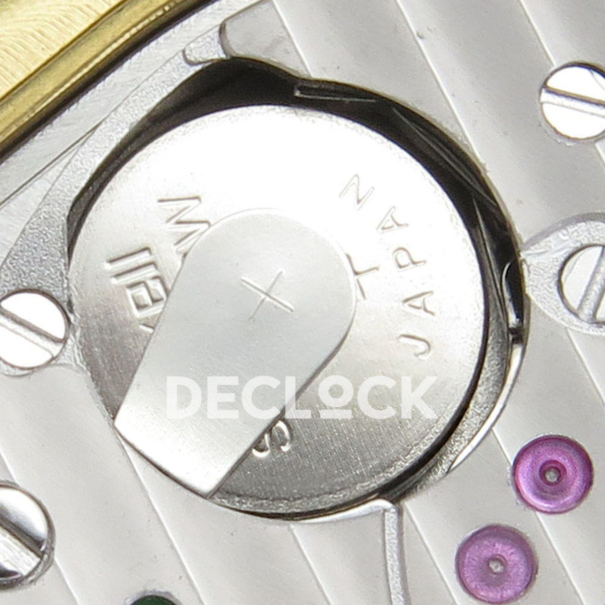 Cartier Santos Small Silver Dial, Yellow Gold Bracelet, 27MM BLF replica - product view 12