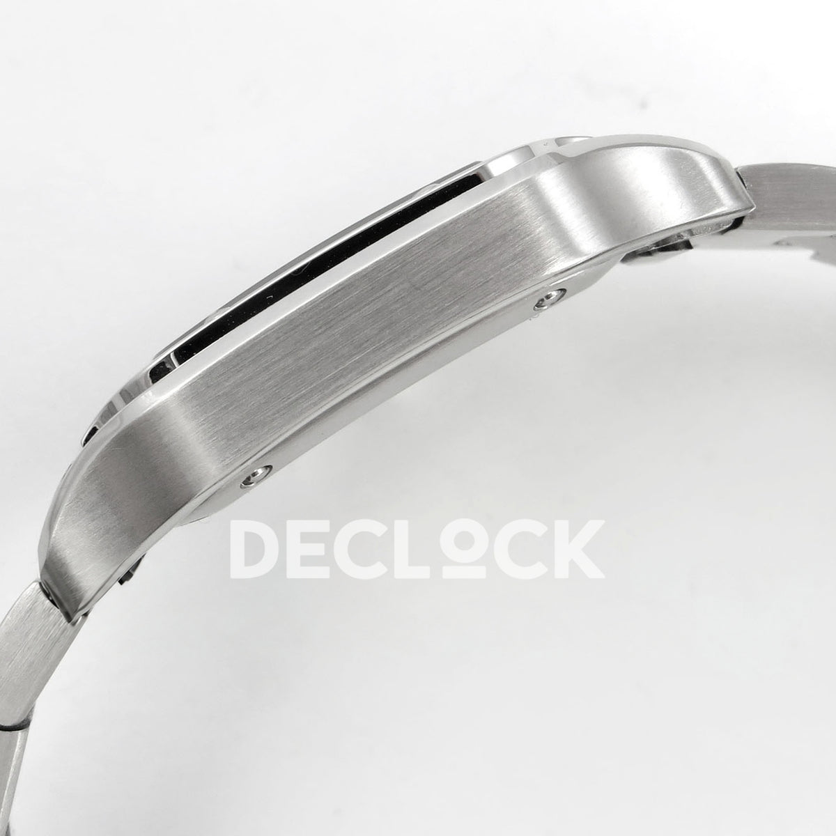 Cartier Santos Small Silver Dial, Steel Bracelet, 27MM BLF replica - product view 09