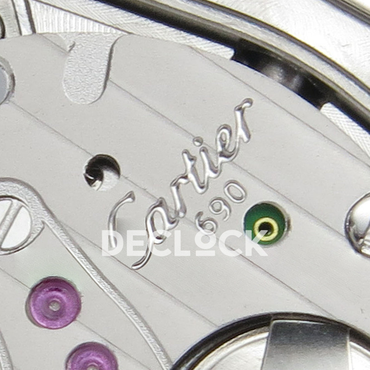 Cartier Santos Small Silver Dial, Steel Bracelet, 27MM BLF replica - product view 14