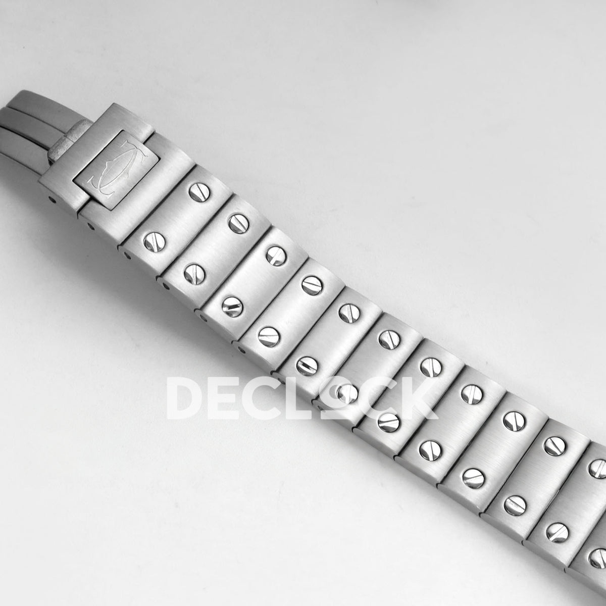 Cartier Santos Small Silver Dial, Steel Bracelet, 27MM BLF replica - product view 18