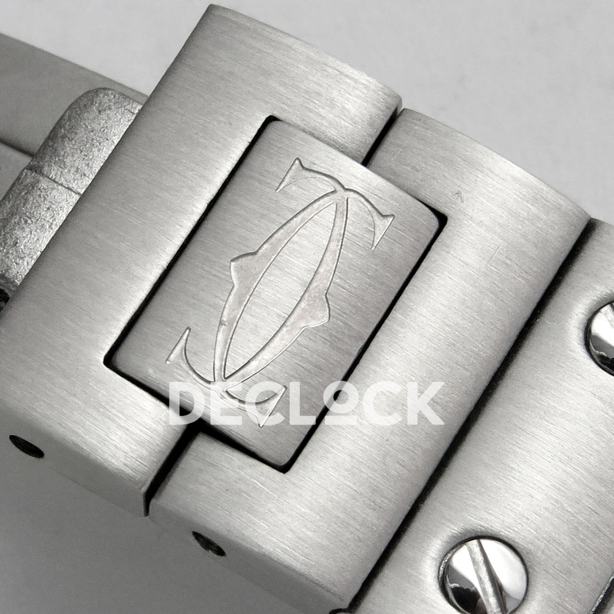 Cartier Santos Small Silver Dial, Steel Bracelet, 27MM BLF replica - product view 19