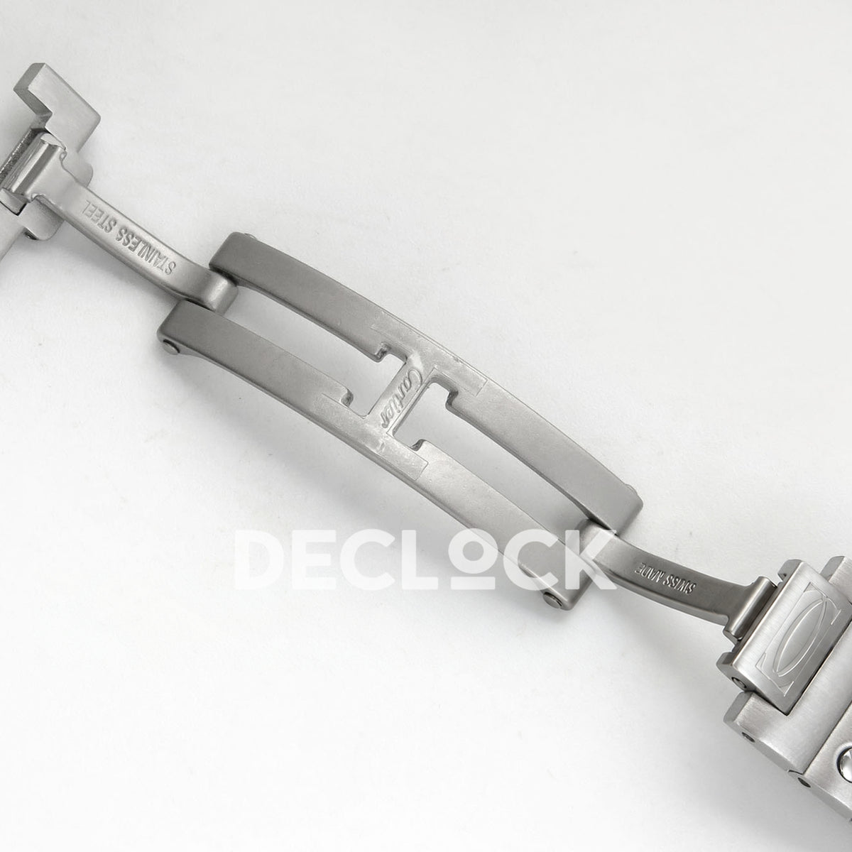 Cartier Santos Small Silver Dial, Steel Bracelet, 27MM BLF replica - product view 22