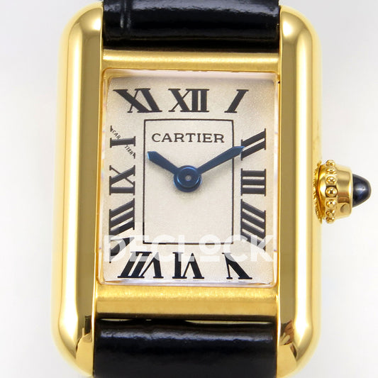 Cartier Tank Louis Mini White Dial, Black Leather, 16.5MM K11F replica - product view 02