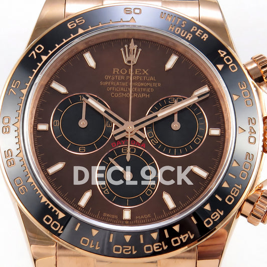 Rolex Daytona 126515 Brown Dial 40mm ERF JH4131 Free Sprung