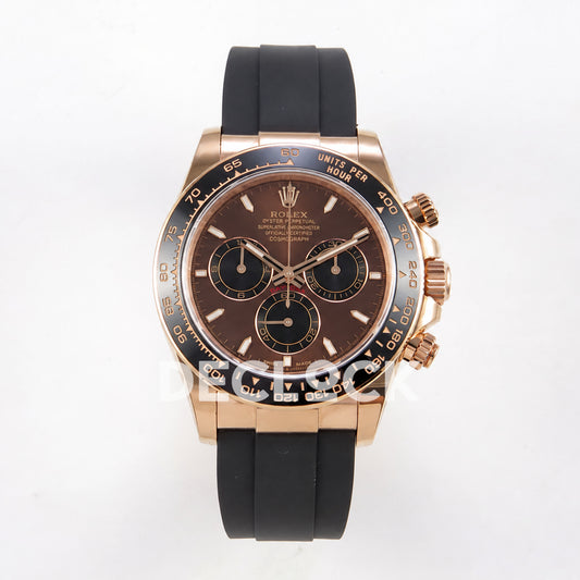 Rolex Daytona 126515 Brown Dial 40mm ERF JH4131 Free Sprung