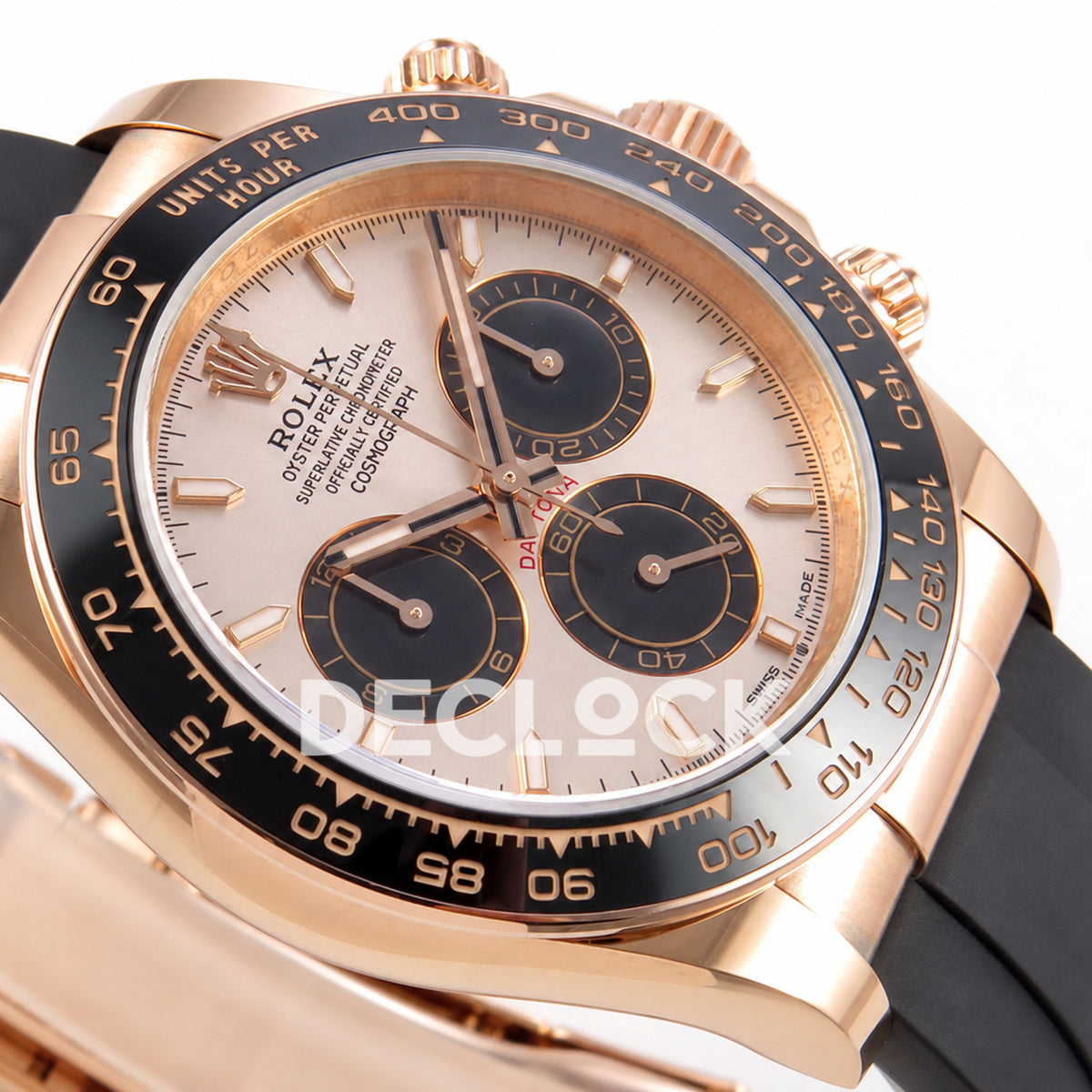 Rolex Daytona 126515 RG Black 40mm ERF JH4131 Free Sprung