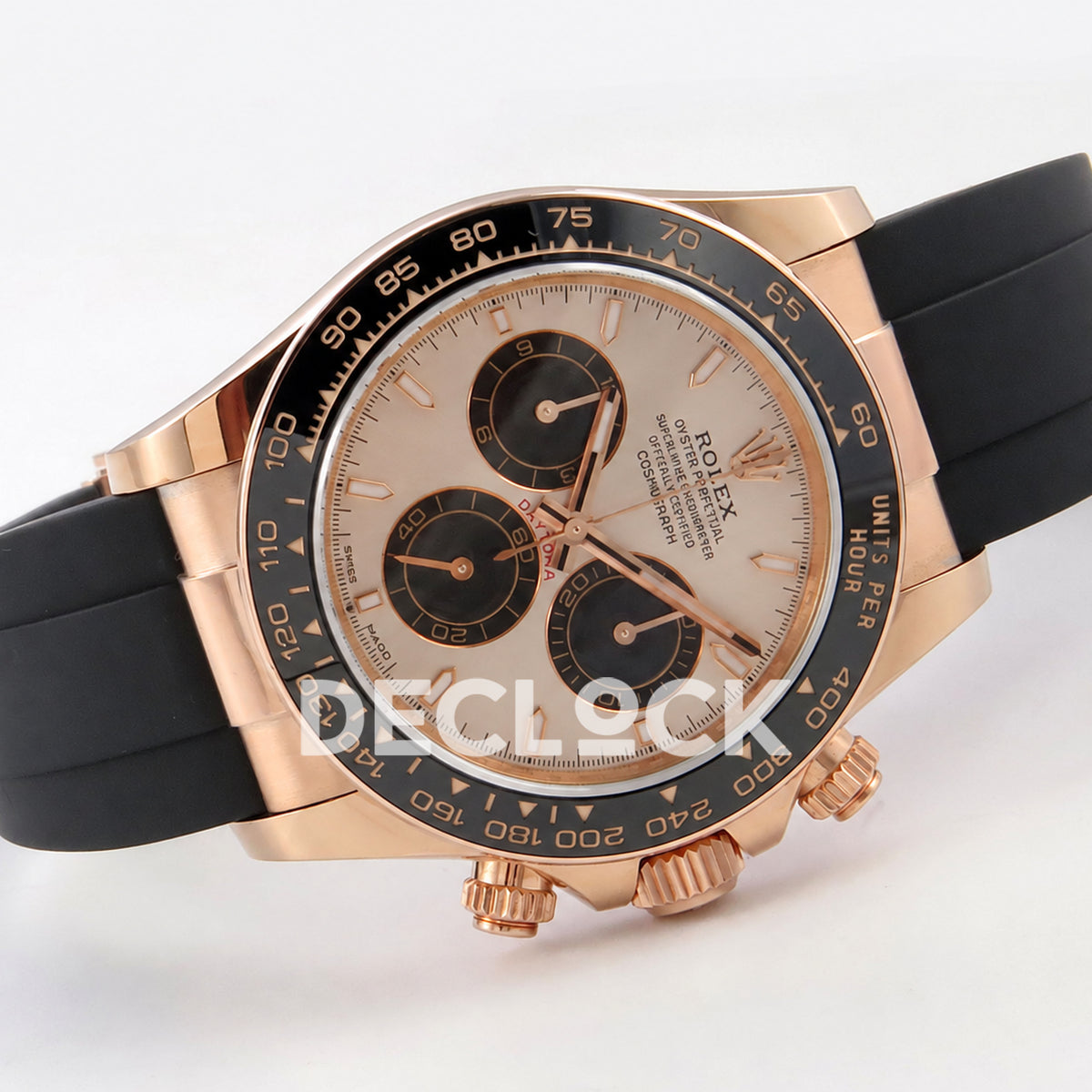 Rolex Daytona 126515 RG Black 40mm ERF JH4131 Free Sprung