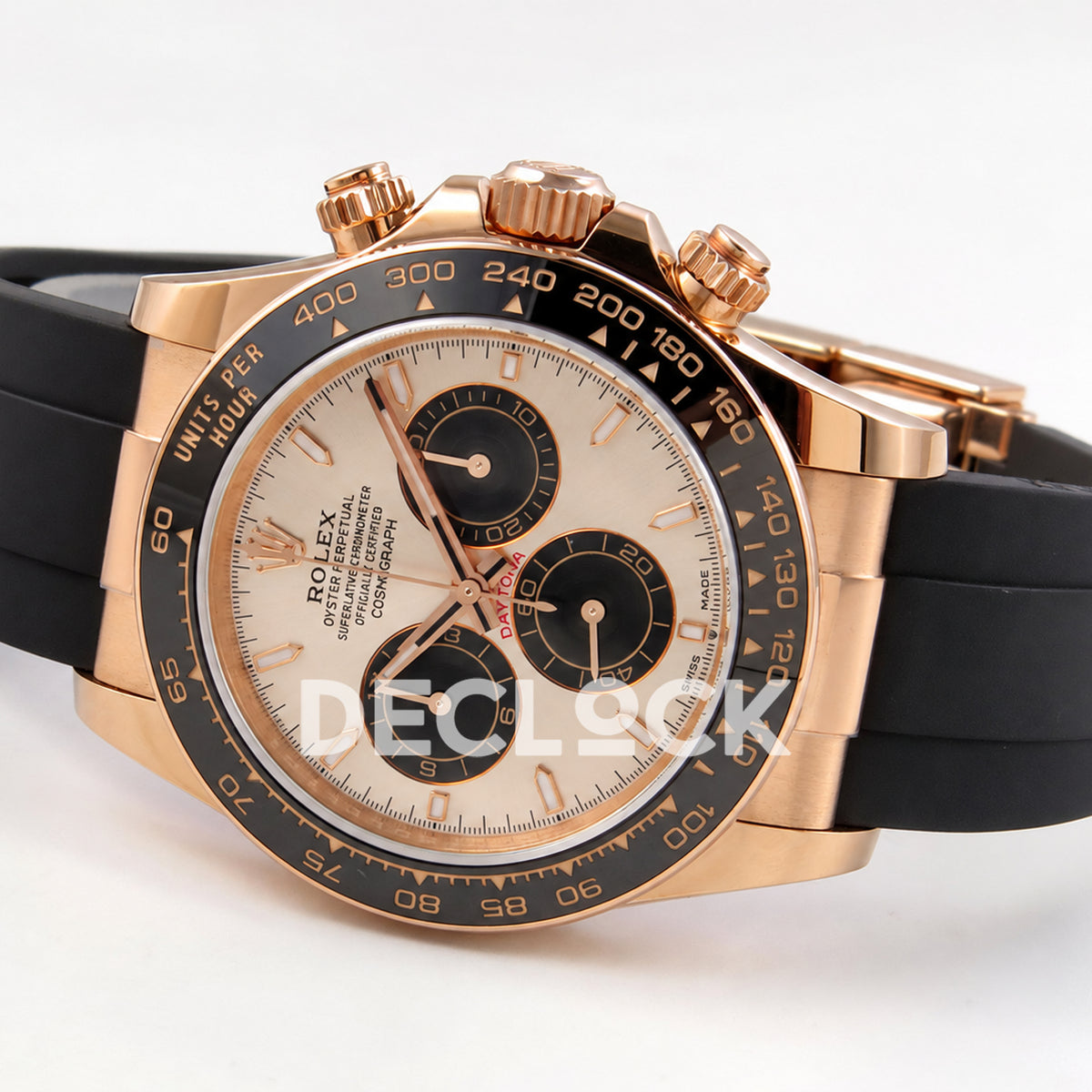 Rolex Daytona 126515 RG Black 40mm ERF JH4131 Free Sprung