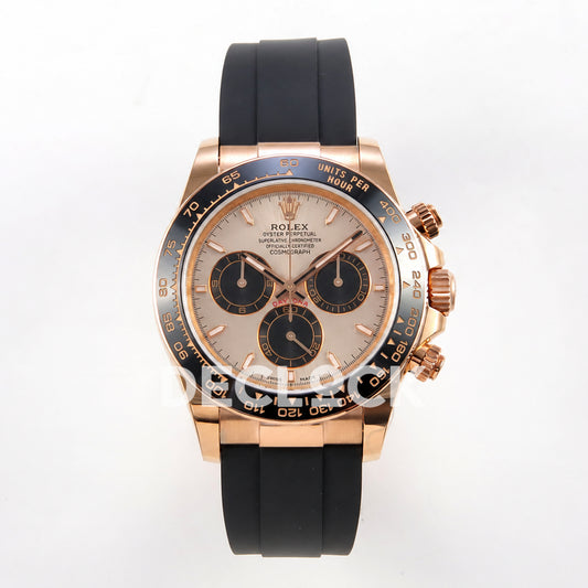 Rolex Daytona 126515 RG Black 40mm ERF JH4131 Free Sprung