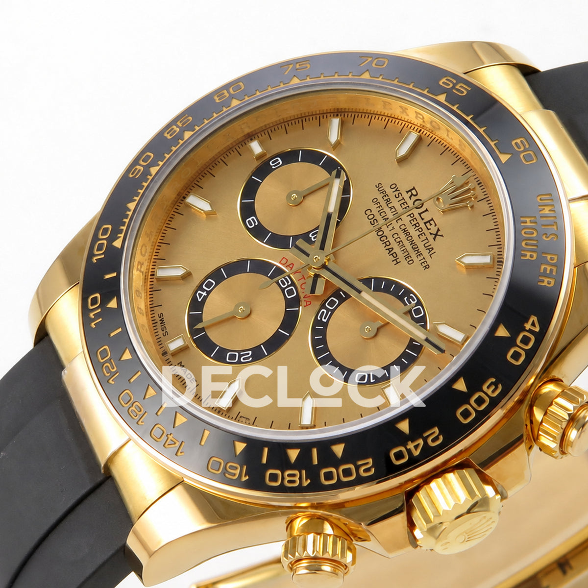 Rolex Daytona 126518 YG Dial 40mm ERF JH4131 Free Sprung