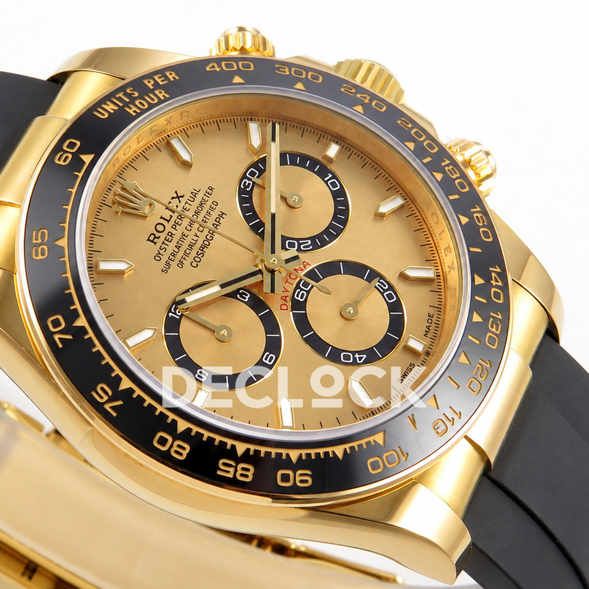 Rolex Daytona 126518 YG Dial 40mm ERF JH4131 Free Sprung
