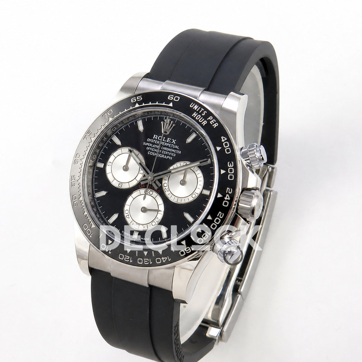 Rolex Daytona 126519 Black Silver 40mm ERF JH4131 Free Sprung