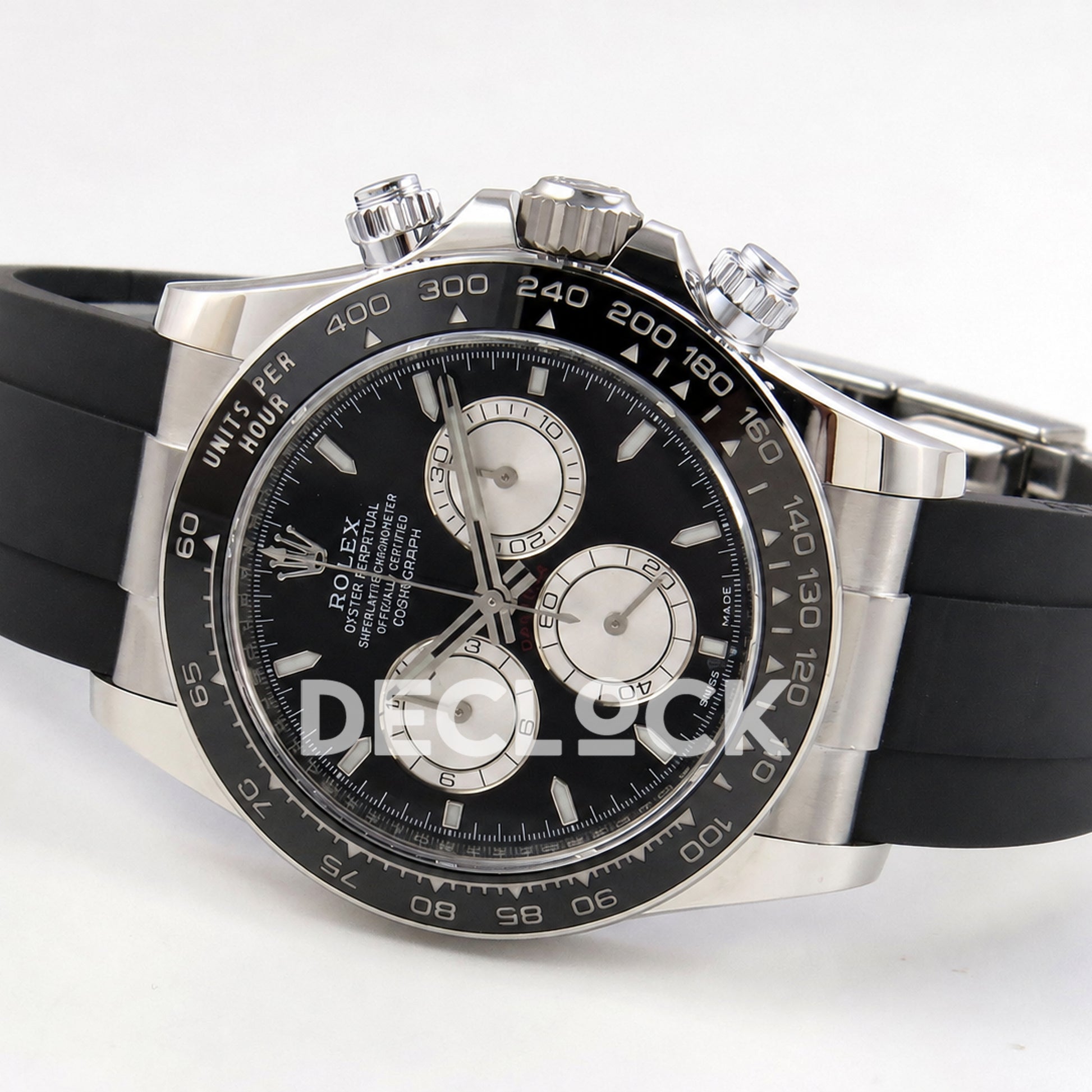 Rolex Daytona 126519 Black Silver 40mm ERF JH4131 Free Sprung