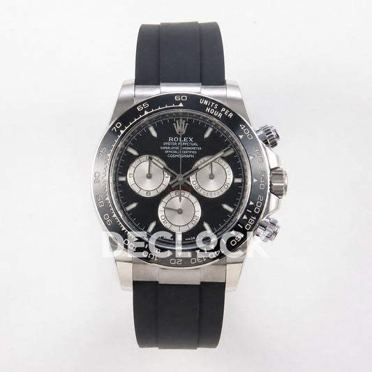 Rolex Daytona 126519 Black Silver 40mm ERF JH4131 Free Sprung