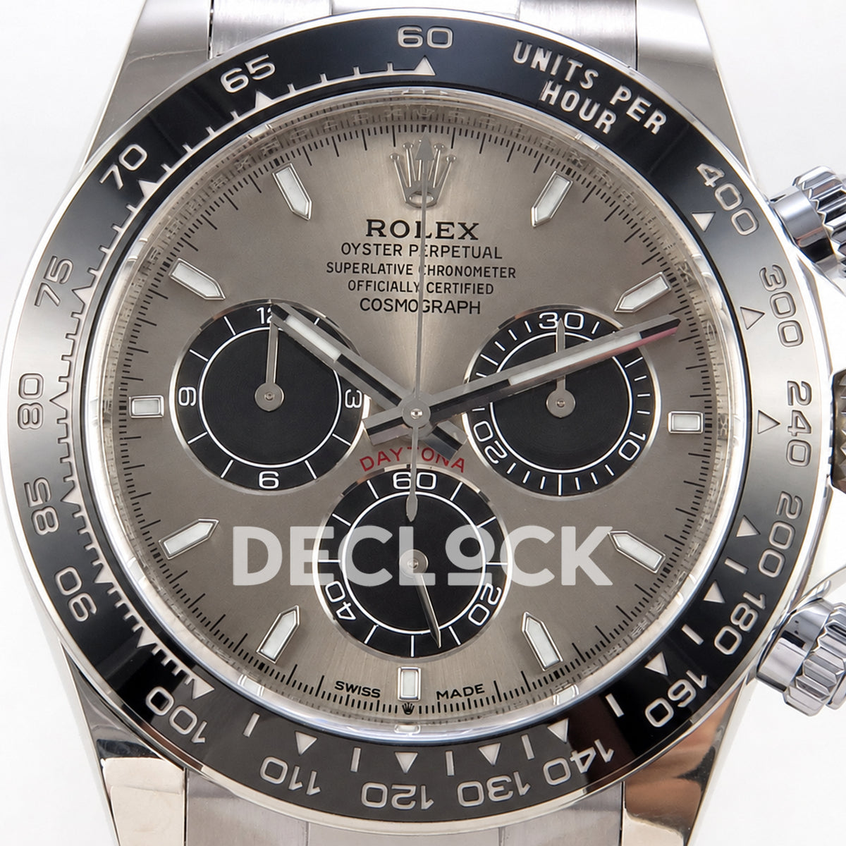 Rolex Daytona 126519 Gray Black 40mm ERF JH4131 Free Sprung