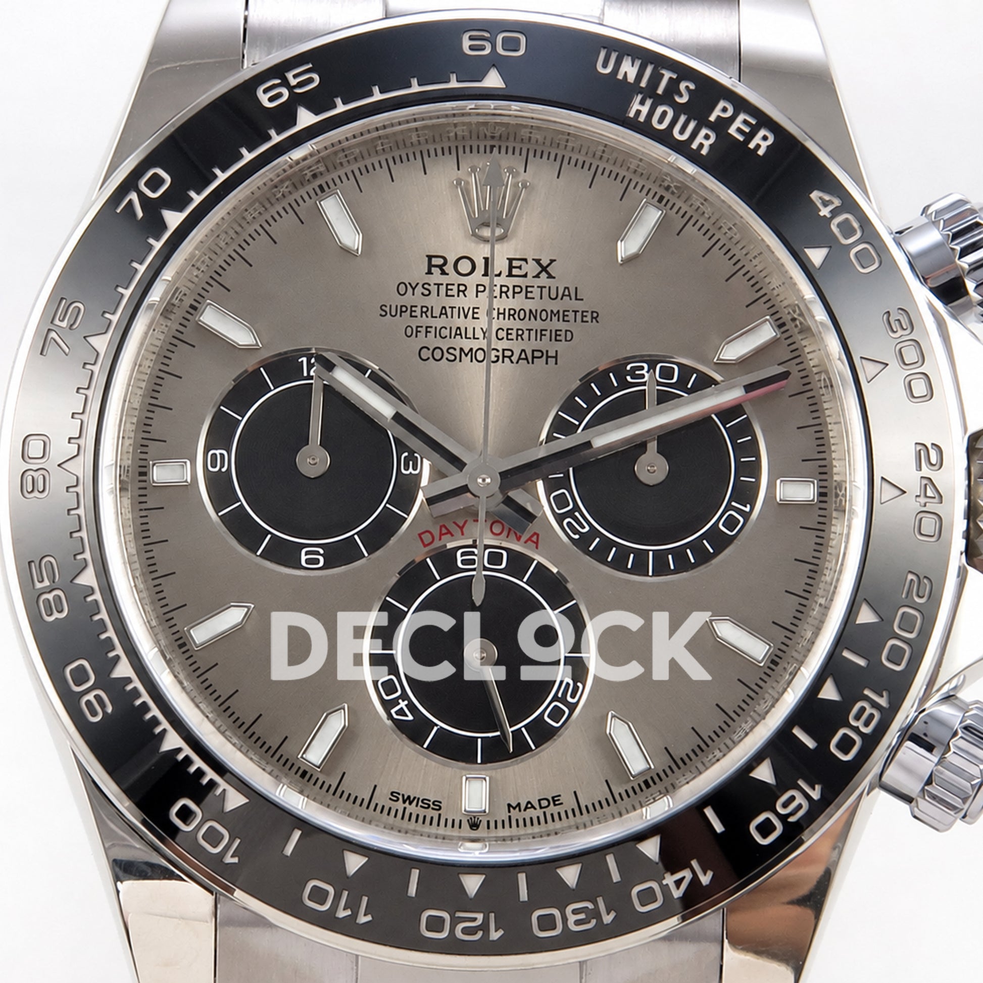 Rolex Daytona 126519 Gray Black 40mm ERF JH4131 Free Sprung