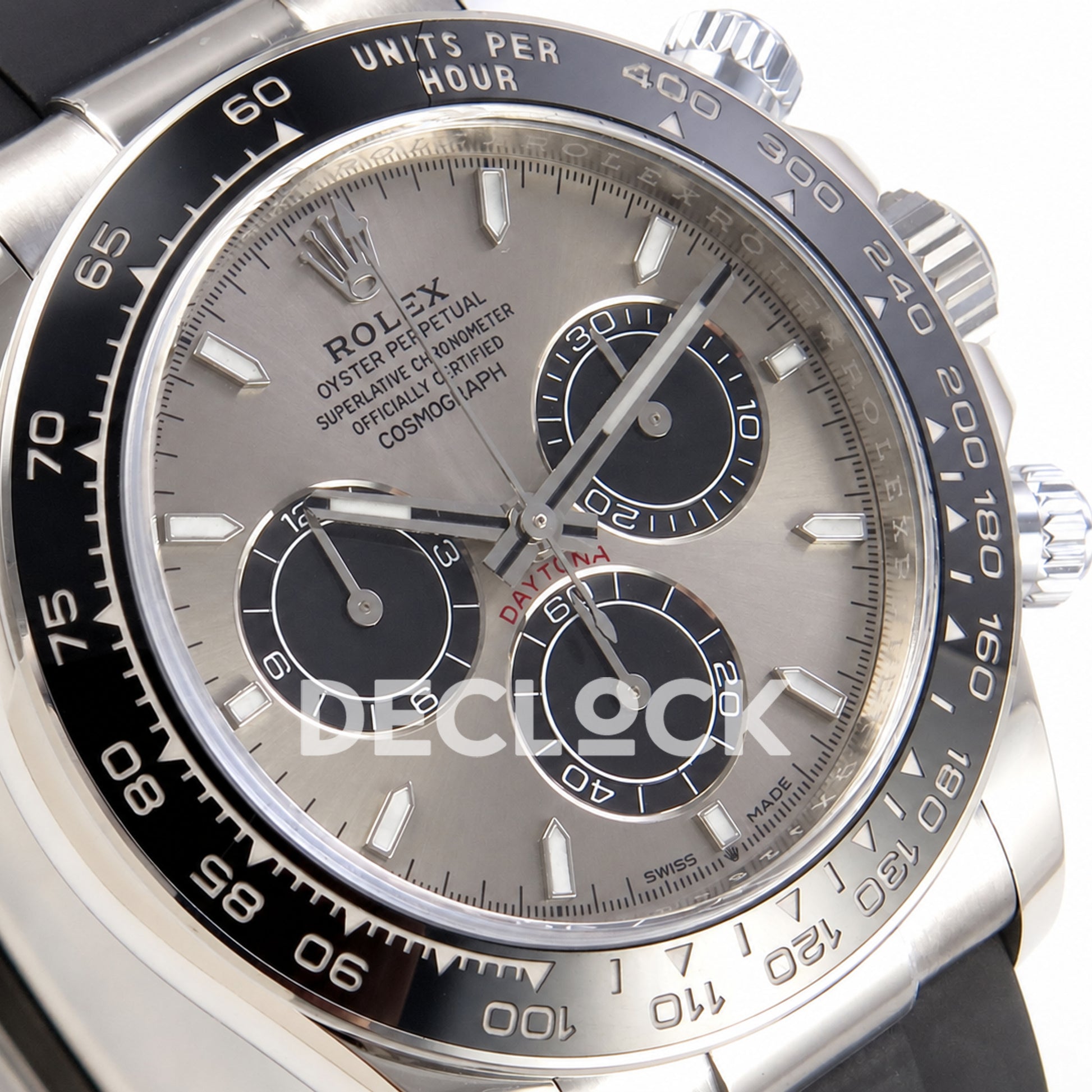 Rolex Daytona 126519 Gray Black 40mm ERF JH4131 Free Sprung