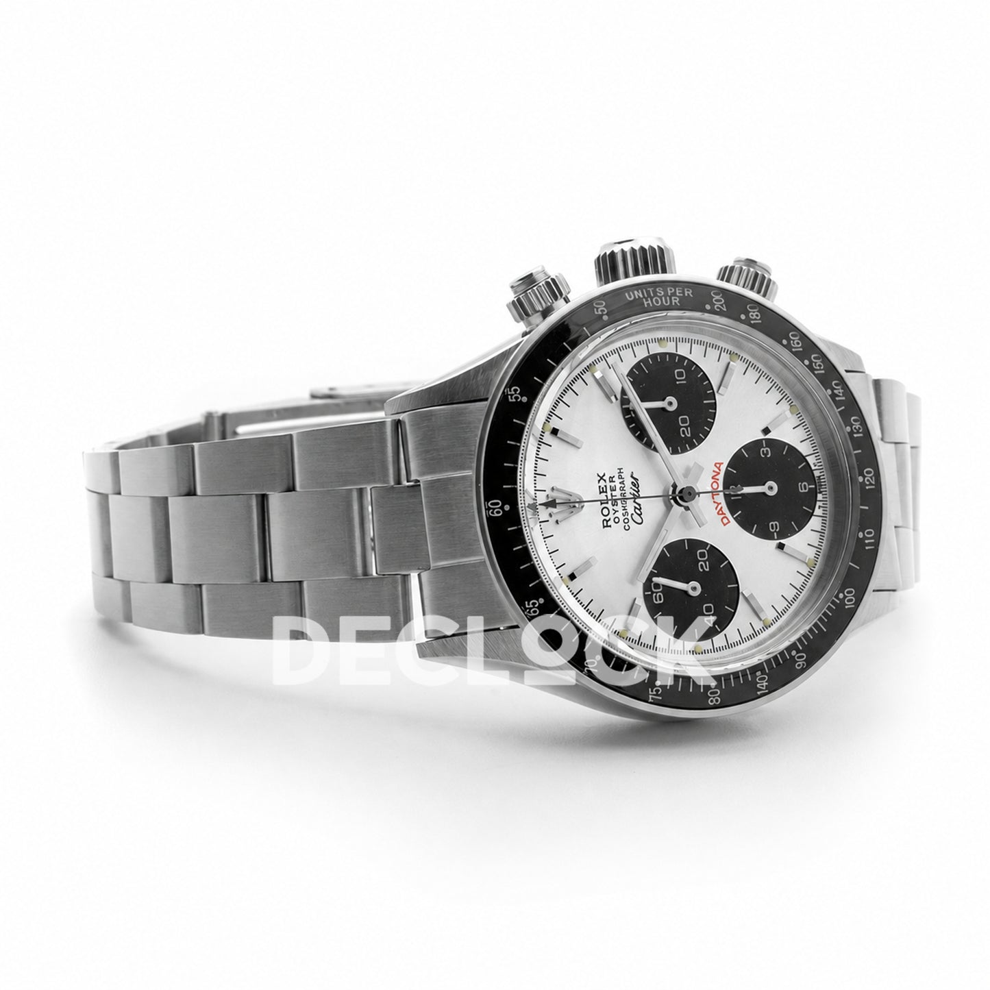 Rolex Daytona 6263 'Cartier' White Dial 37.5mm Asian 7750 Vintage