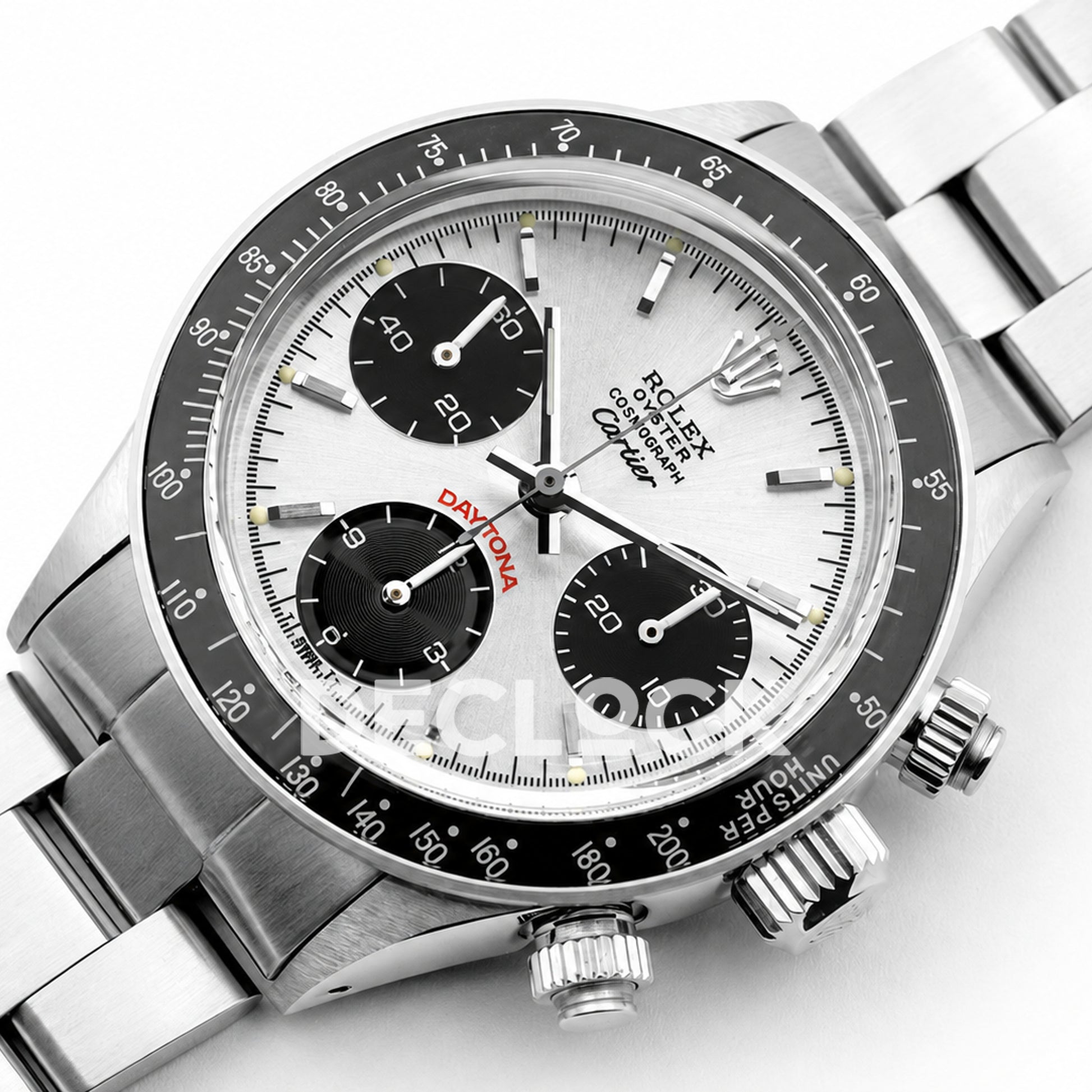 Rolex Daytona 6263 'Cartier' White Dial 37.5mm Asian 7750 Vintage