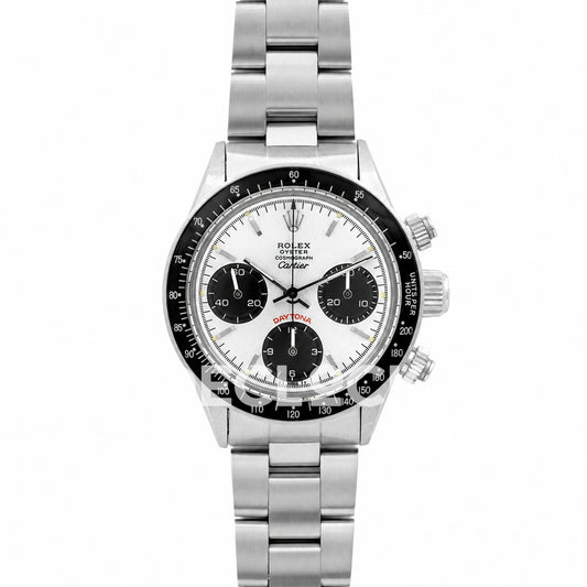 Rolex Daytona 6263 'Cartier' White Dial 37.5mm Asian 7750 Vintage