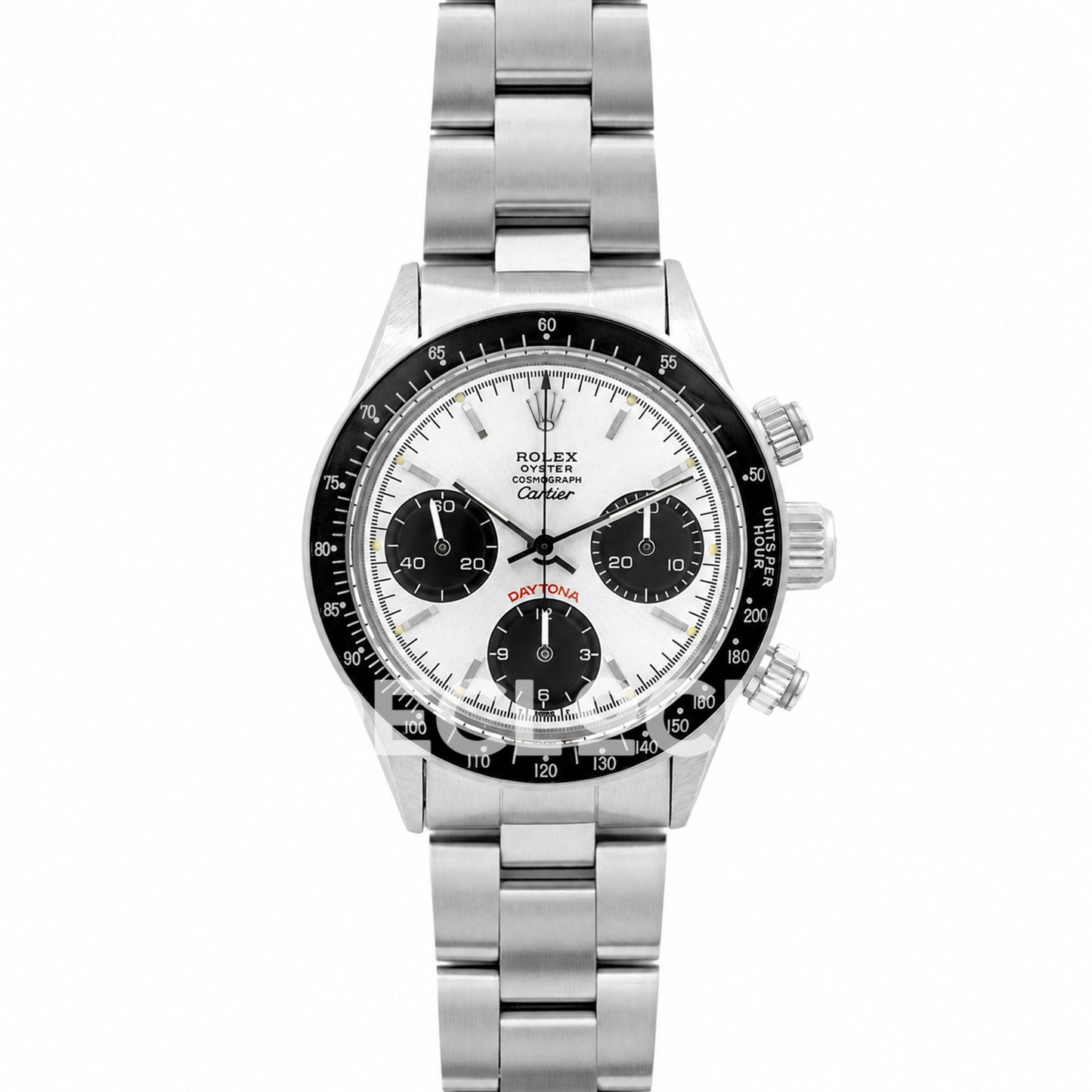 Rolex Daytona 6263 'Cartier' White Dial 37.5mm Asian 7750 Vintage