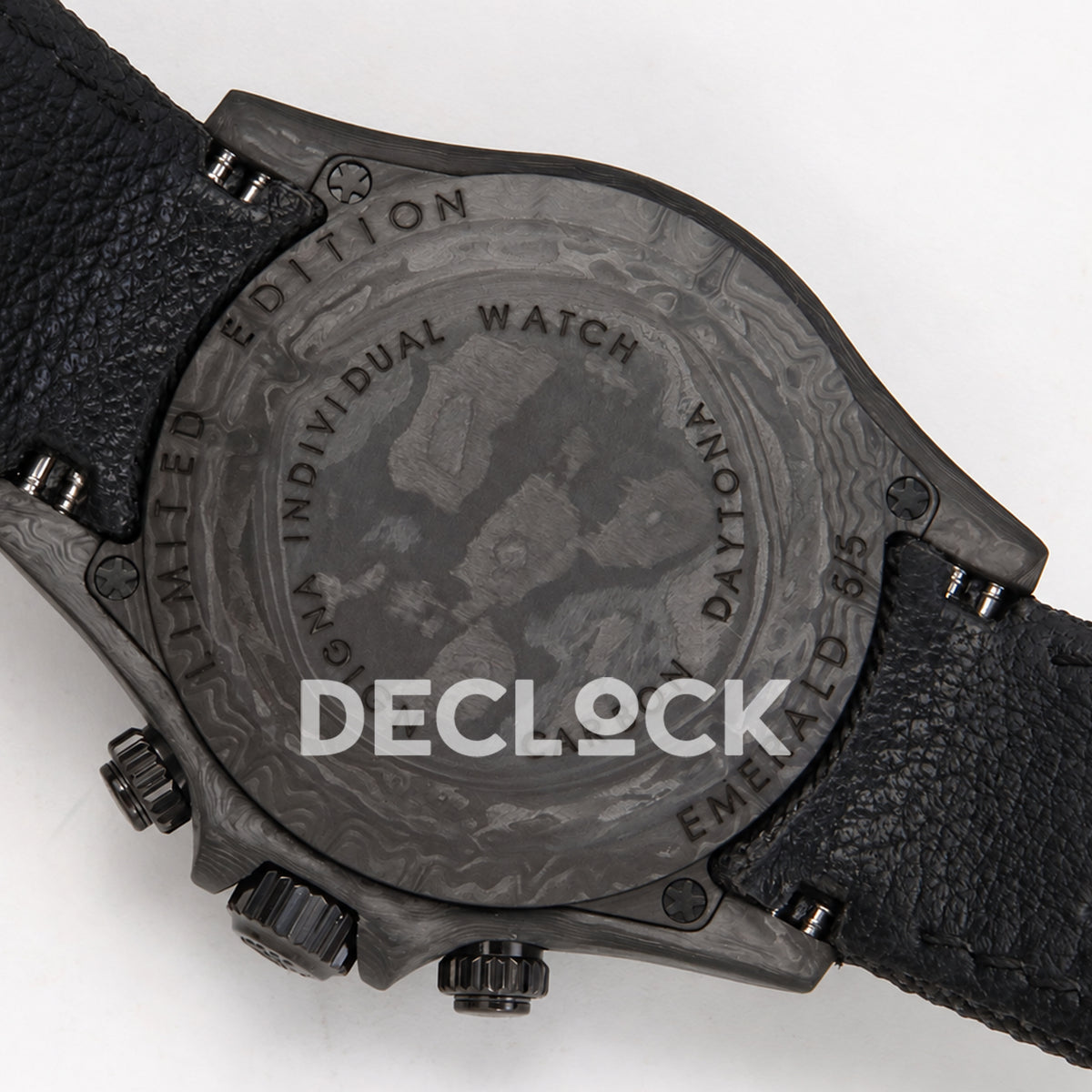 Rolex Daytona DIW Black Dial Red Second 40mm N6F SA4130