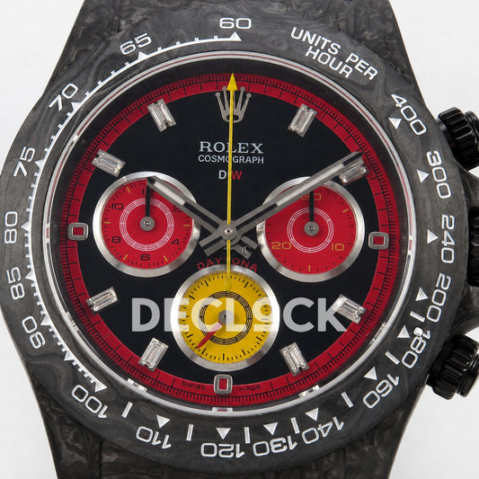 Rolex Daytona DIW Black Red Yellow 40mm N6F SA4130