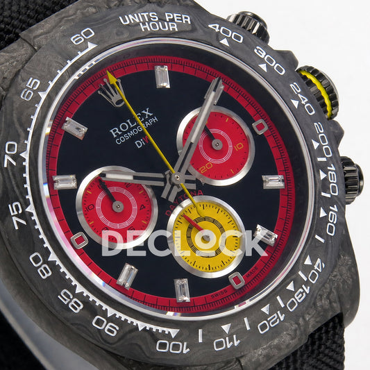 Rolex Daytona DIW Black Red Yellow 40mm N6F SA4130