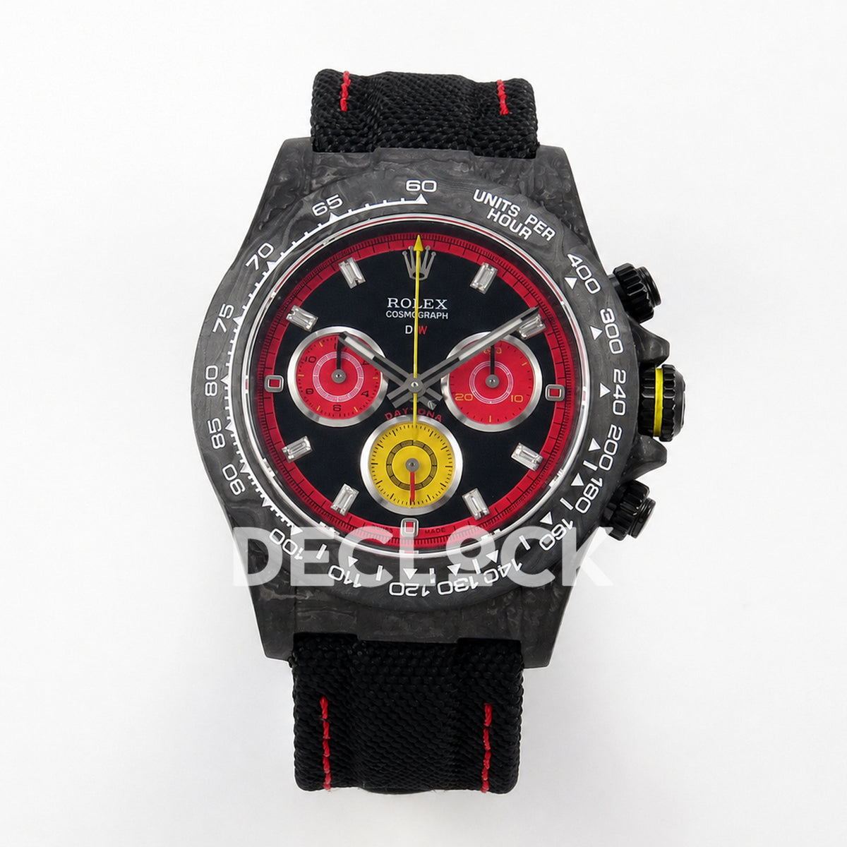 Rolex Daytona DIW Black Red Yellow 40mm N6F SA4130