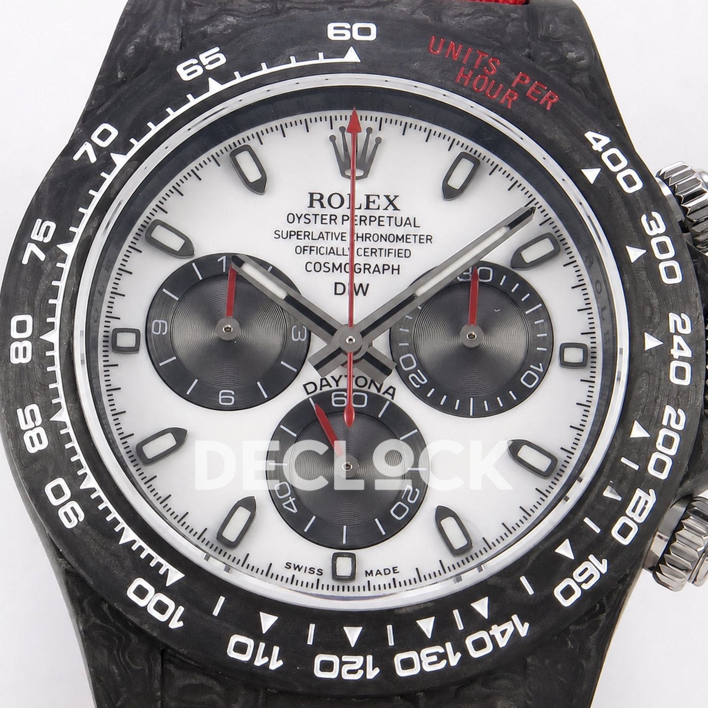 Rolex Daytona DIW White Black Dial 40mm N6F SA4130