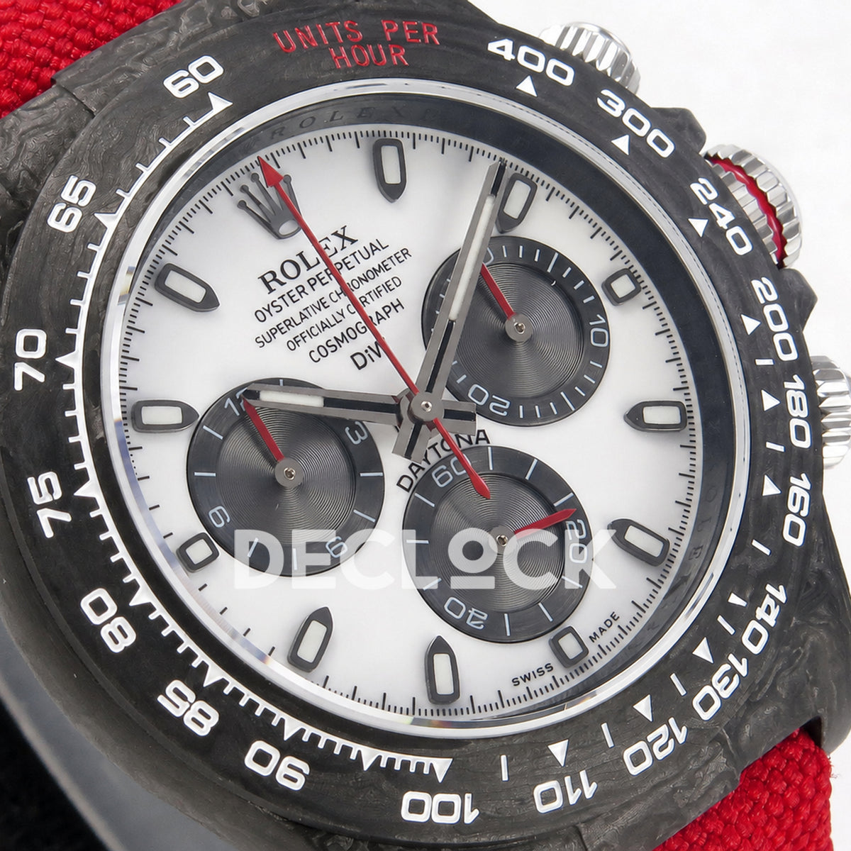 Rolex Daytona DIW White Black Dial 40mm N6F SA4130