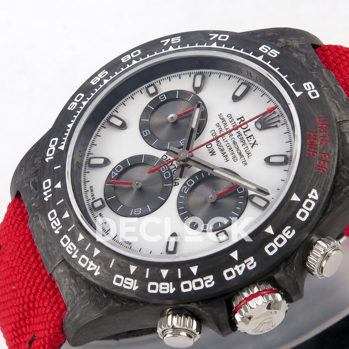 Rolex Daytona DIW White Black Dial 40mm N6F SA4130
