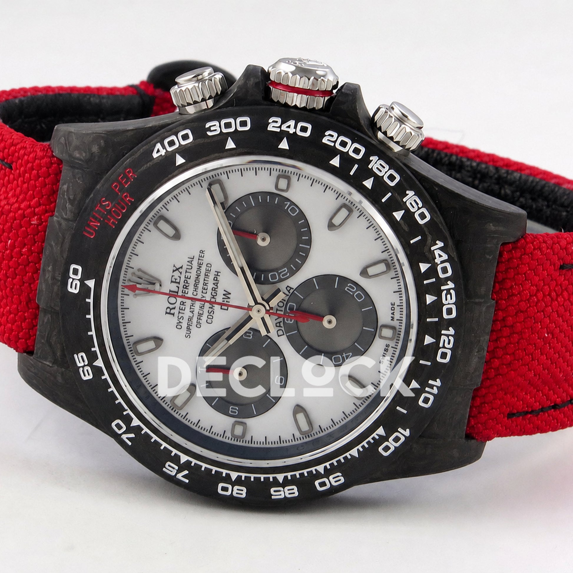 Rolex Daytona DIW White Black Dial 40mm N6F SA4130