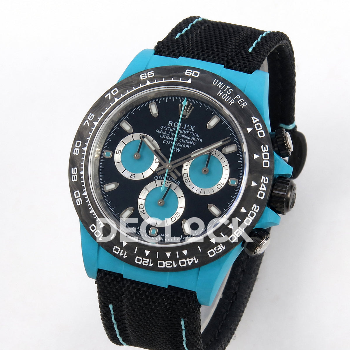 Rolex Daytona DIW Blue Carbon 40mm N6F SA4130